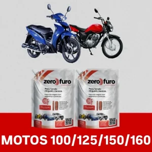 KIT 2 Selante para Pneu Zero Furo Sachê 400ml