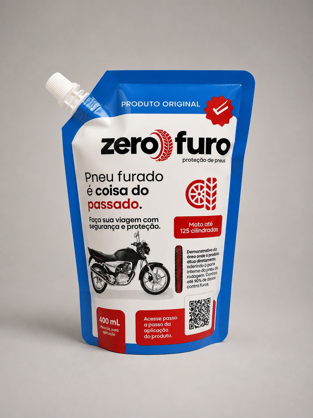 Selante para Pneu Zero Furo Sachê 400ml