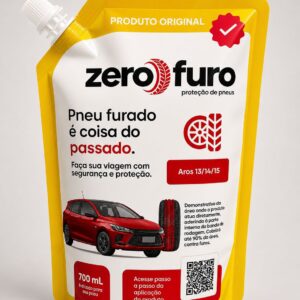Selante para Pneu Zero Furo Sachê 700ml