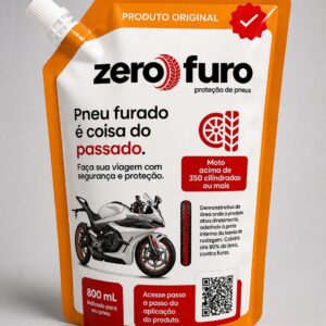 Selante para Pneu Zero Furo Sachê 800ml