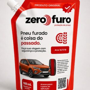 Selante para Pneu Zero Furo Sachê 900ml